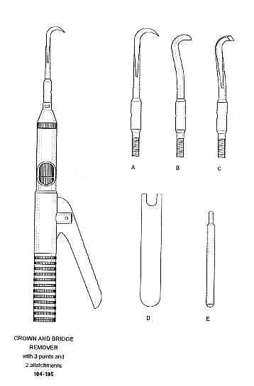 Crown and Bridge Remover